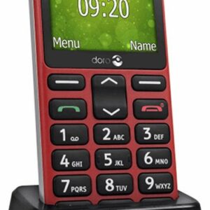 Doro 1361 Dual Sim Basic Mobiele Gsm – Rood
