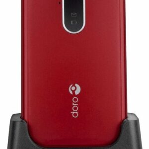Doro 6620 – 3G Red/White Easy To Use Clamshell