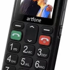 Senioren Mobiele Telefoon – SOS-functie – Grote Knoppen – Valbescherming – Bewaarzakje