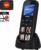 Fysic FM-50 GSM Met GPS En Fototoetsen – 4 Grote Fototoetsen – Zwart