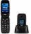 Fysic FM-9260 Senioren Mobiele Klaptelefoon – 2.4” Kleurendisplay, FM Radio En SOS Functie – Zwart